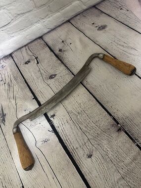 Vintage Douglass 10” Handled Drawknife for use or Home Accents Decor